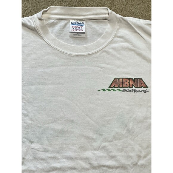 Vintage Y2K MBNA Motorsports NHRA Racing Tee - Picture 3 of 7